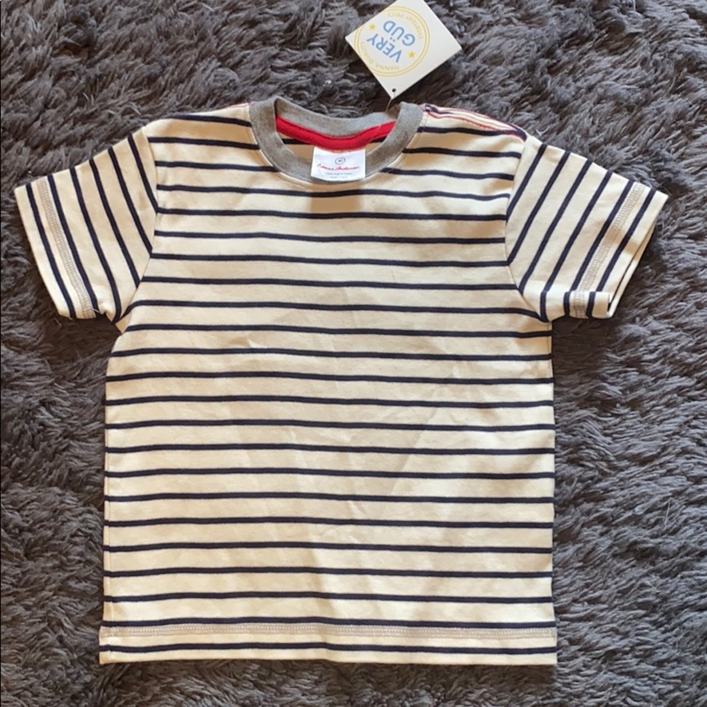 Boys striped short sleeve t-shirt